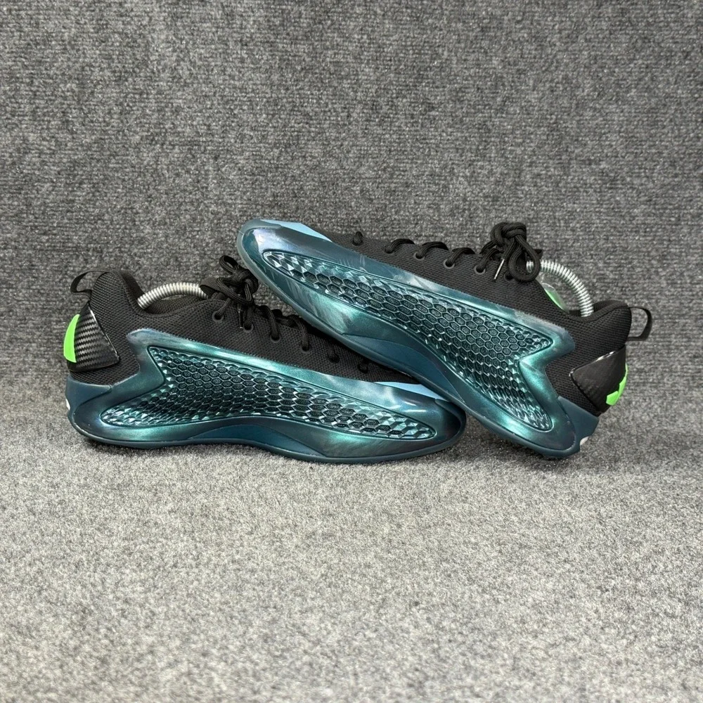 Adidas Anthony Edwards 1 Low Basketball Shoes Men's 9 Turquoise Black Athletic